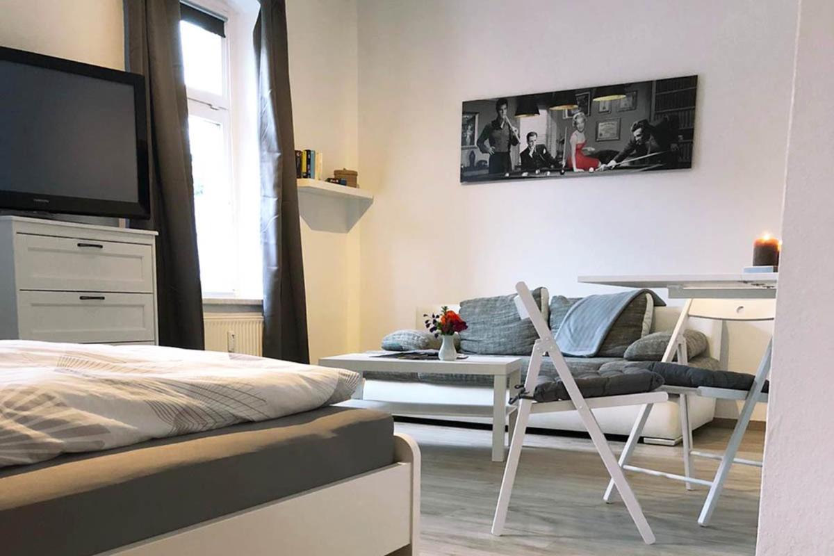 Ferienwohnung In Zwickau Bagian luar foto
